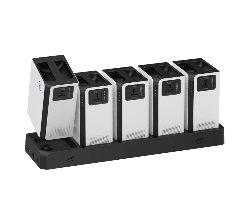 Pack de 5 Batteries MODULABLES 1kWh (5kWh Total) LiFePO4 – 10.000 Cycles