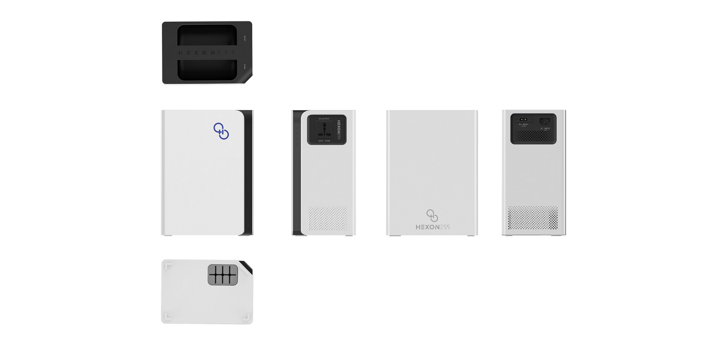 Pack de 5 Batteries MODULABLES 1kWh (5kWh Total) LiFePO4 – 10.000 Cycles
